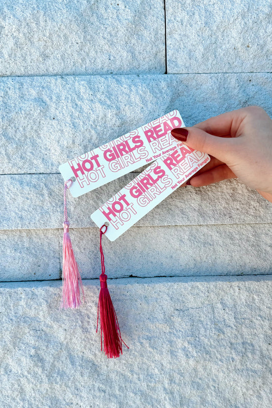 hot girls read bookmark